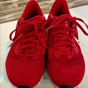 Nike Zoom Red Athletic Shoes